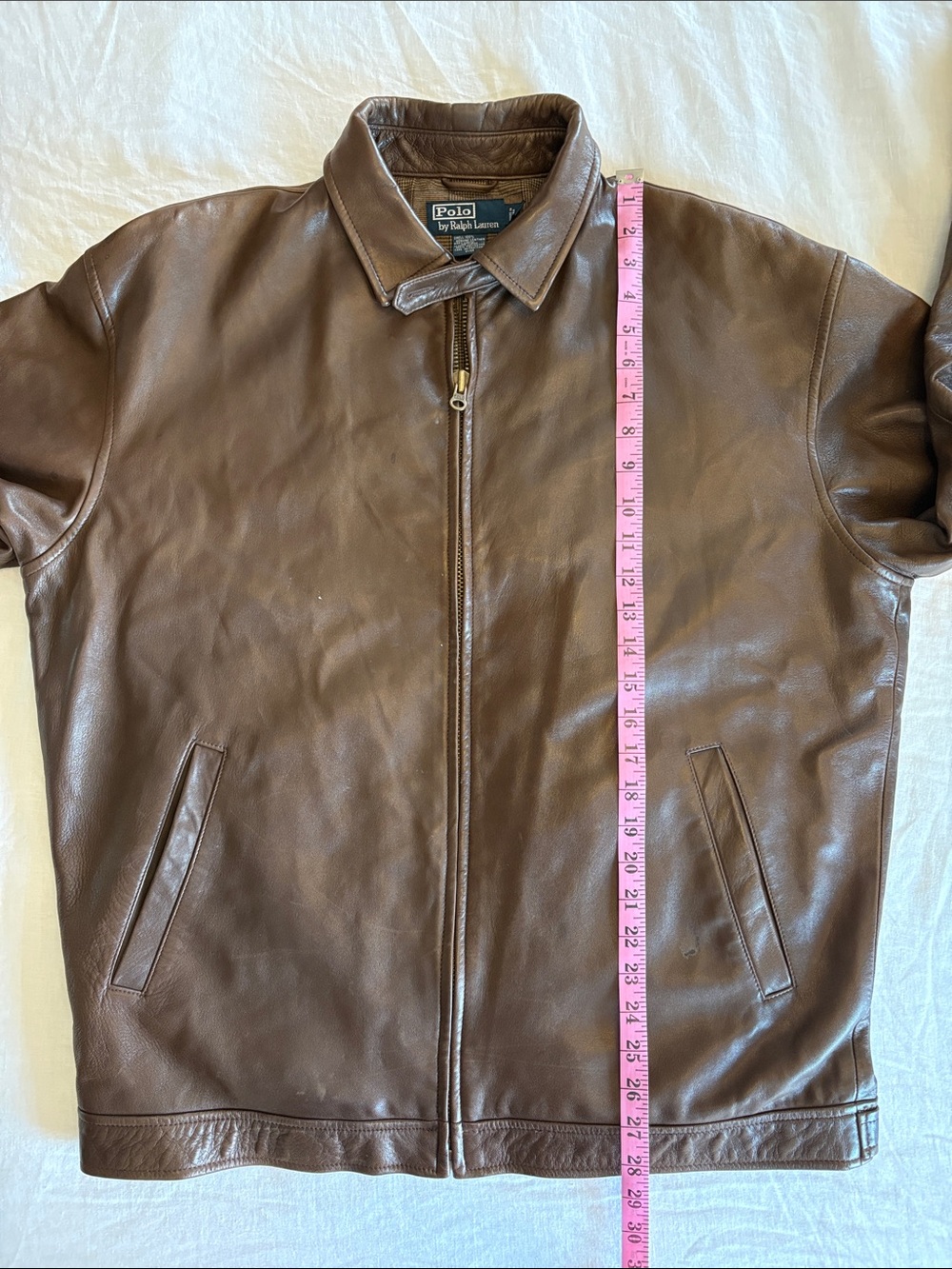 Polo Ralph Lauren Leather Jacket - Picture 3 of 13